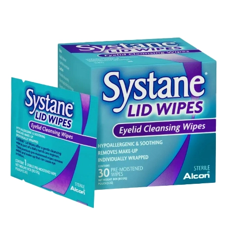 Buy Systane Lid Wipes 30 Pack Sterile Eyelid Cleansing Hypoallergenic
